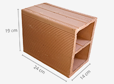 Canaleta 14x19x24 - detalhe
